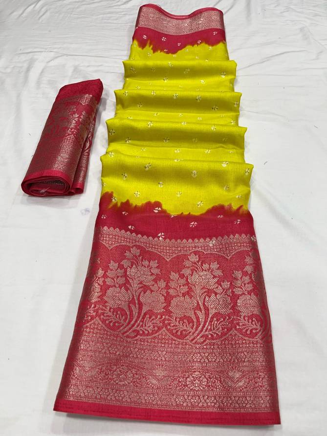 Wow Hit Antic Design Jacquard Border Dola Silk Non Catalog Saree Wholesale Online
